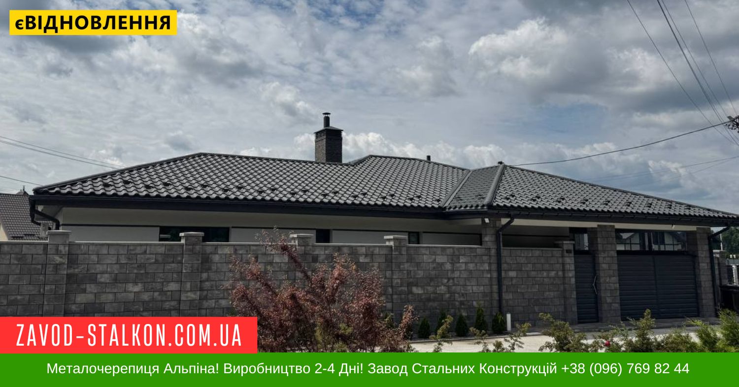 Металочерепиця Альпіна Ціни