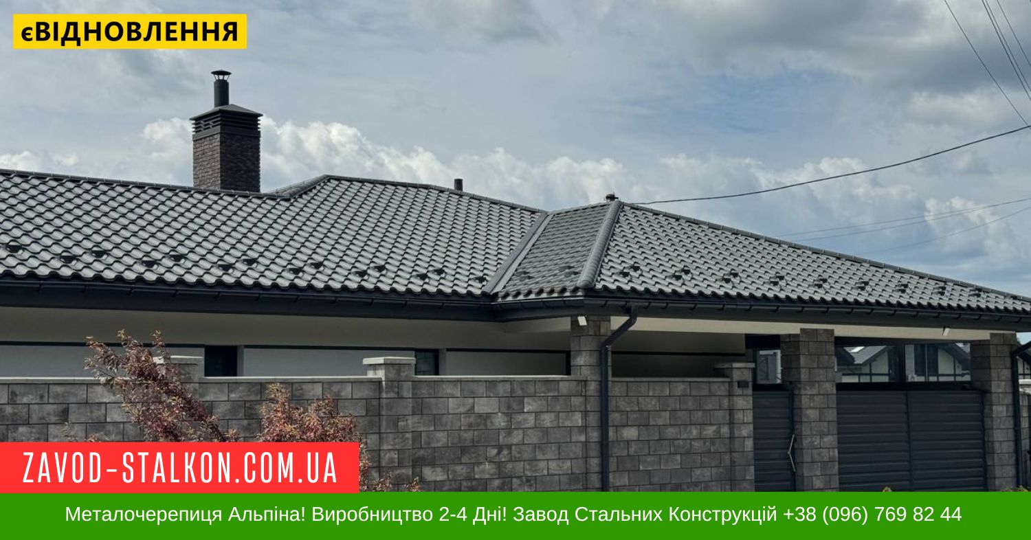 Металочерепиця Альпіна Ціни