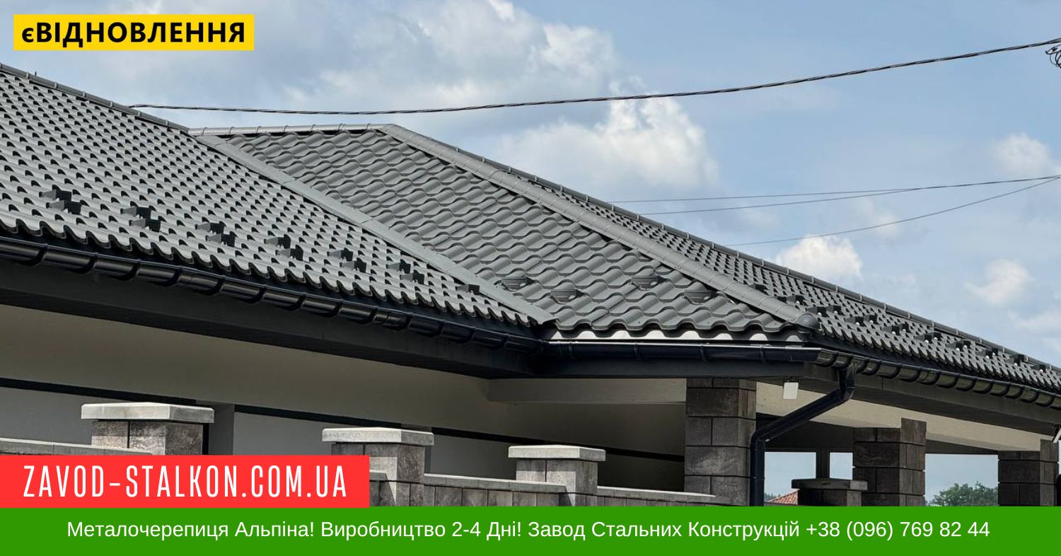 Металочерепиця Альпіна Ціни