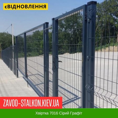 Хвіртка 7016 Сірий Графіт