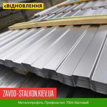 Металопрофіль Профнастил 7004 Матовий