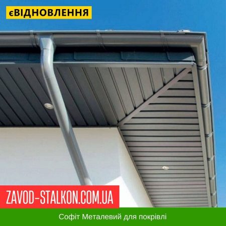 Софіт металевий для даху — Німеччина 0,5 Мат