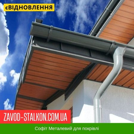 Софіт металевий для даху — Золотий Дуб